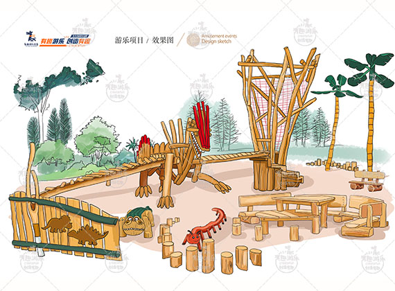 無動(dòng)力兒童游樂場